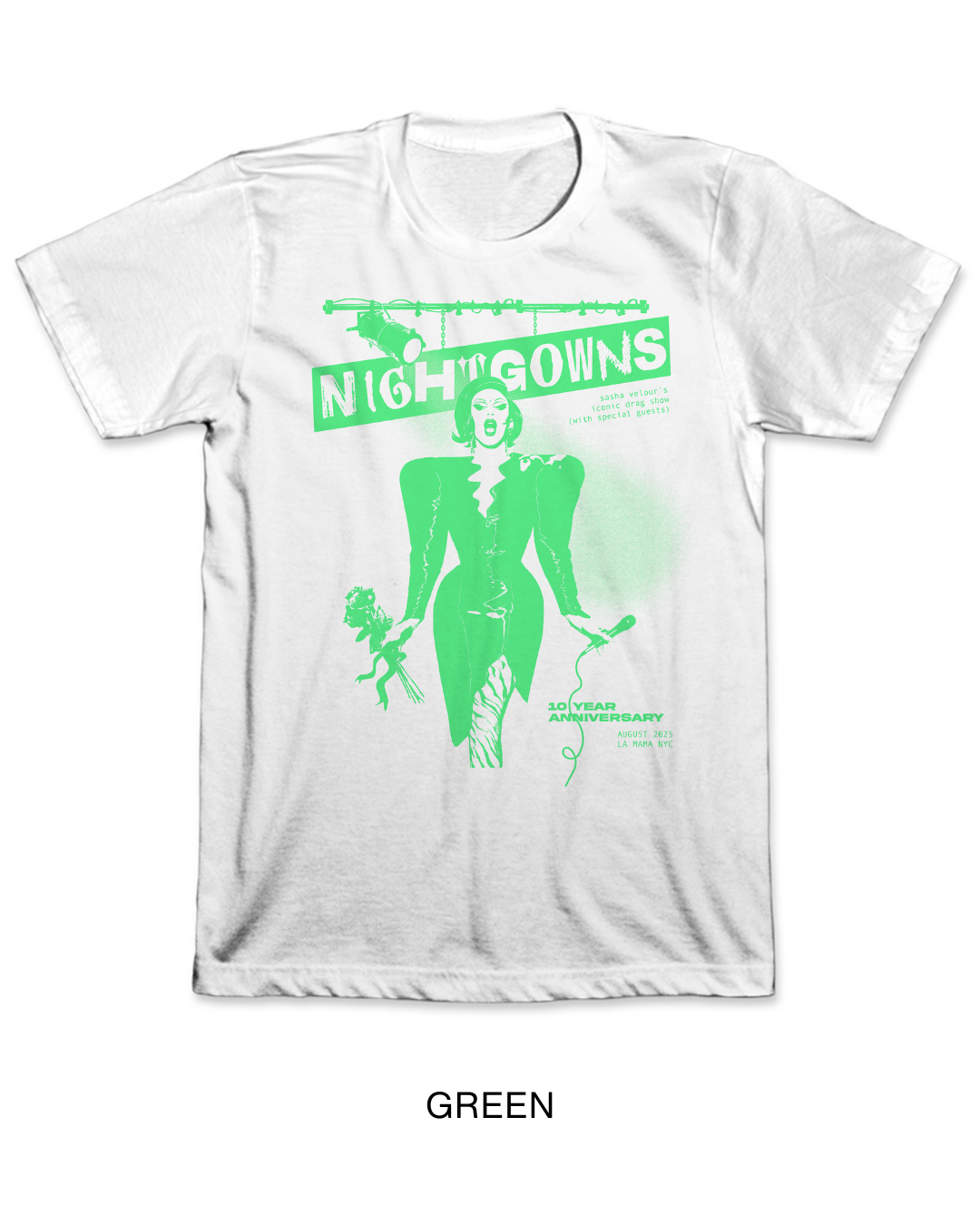 Nightgowns 10 Year Anniversary Tee (All Colors)