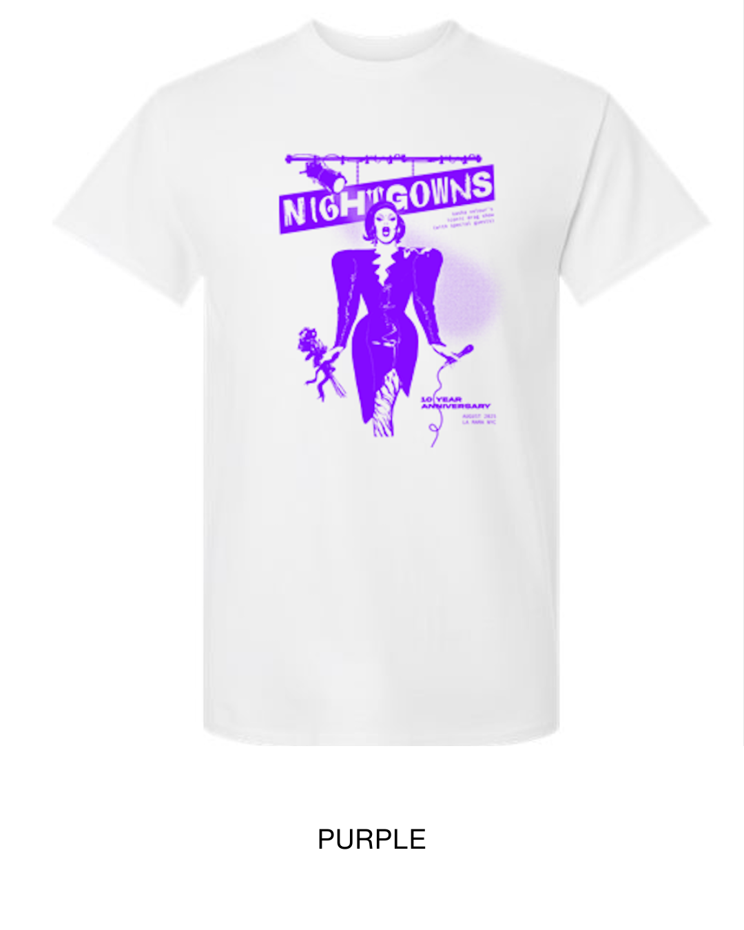 Nightgowns 10 Year Anniversary Tee (All Colors)